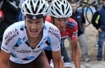 Frank Schleck pendant la 19me tape de la Vuelta 2010